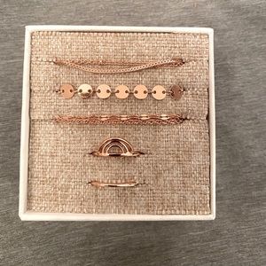 Pura Vida Bracelet and Ring Set